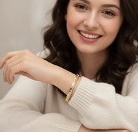 Celeste Crystal Bangle