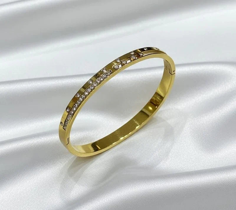 Celeste Crystal Bangle